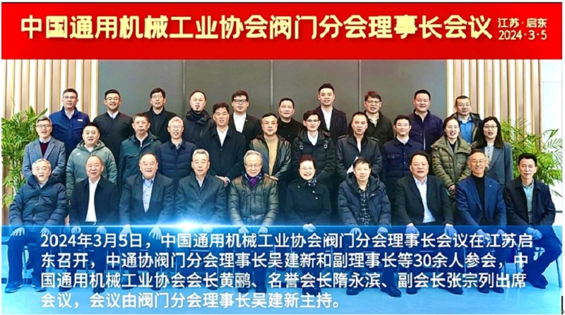 四川飛球總經(jīng)理樊平在中國通用機(jī)械工業(yè)協(xié)會(huì)2024年閥門分會(huì)理事長(zhǎng)會(huì)議上做了飛球數(shù)字的發(fā)言
